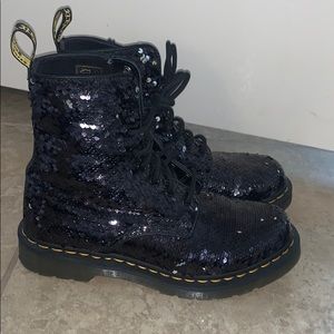 Dr. Martens Sequin 1460 Pascal Flip Boots/Booties